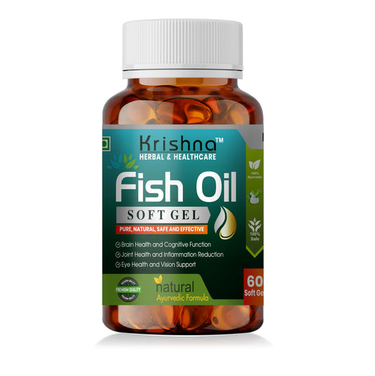 KRISHNA HERBAL & HEALTHCARE FISH OIL SOFTGEL