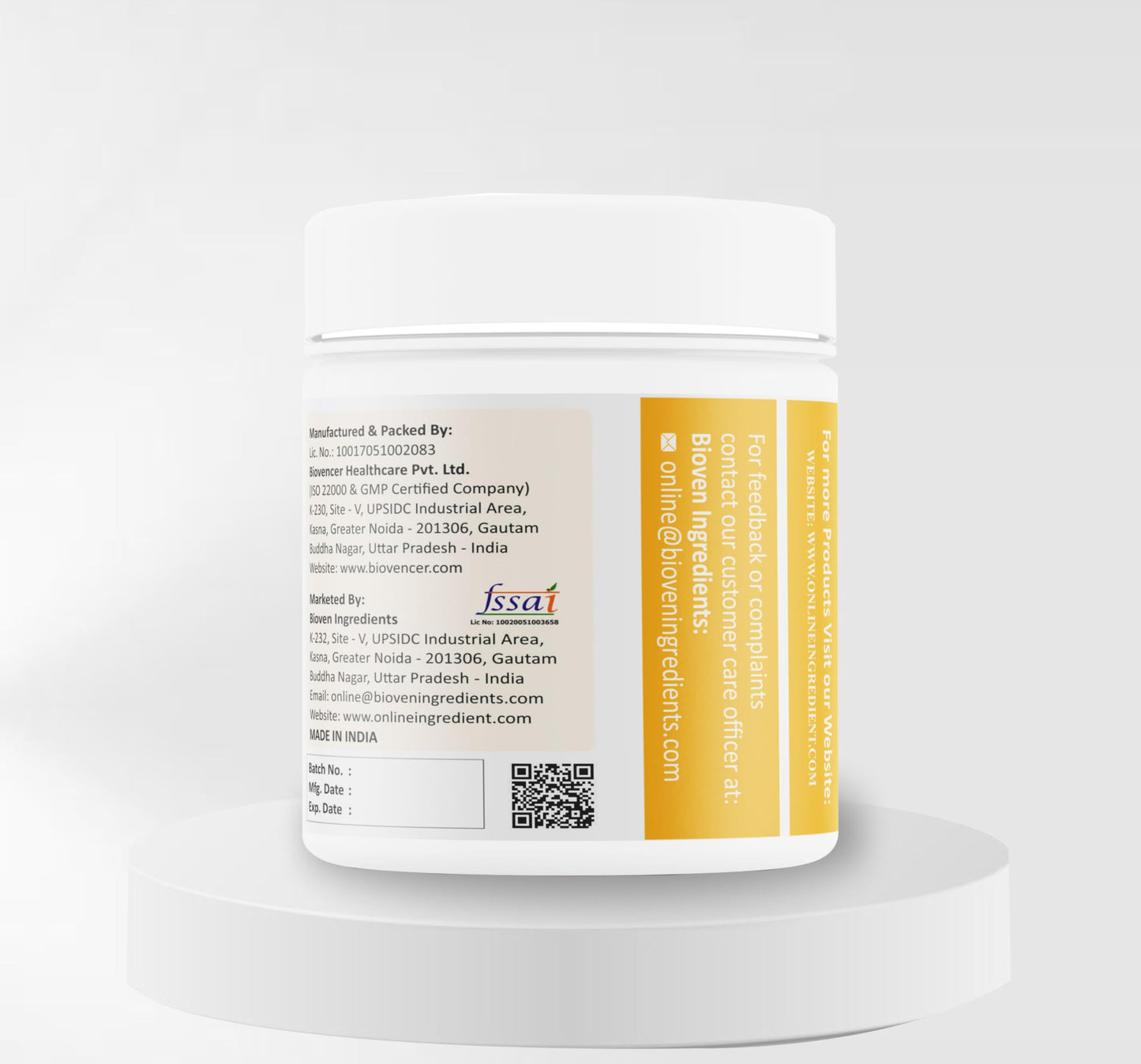 Vitamin C Coated (Gram, 125)