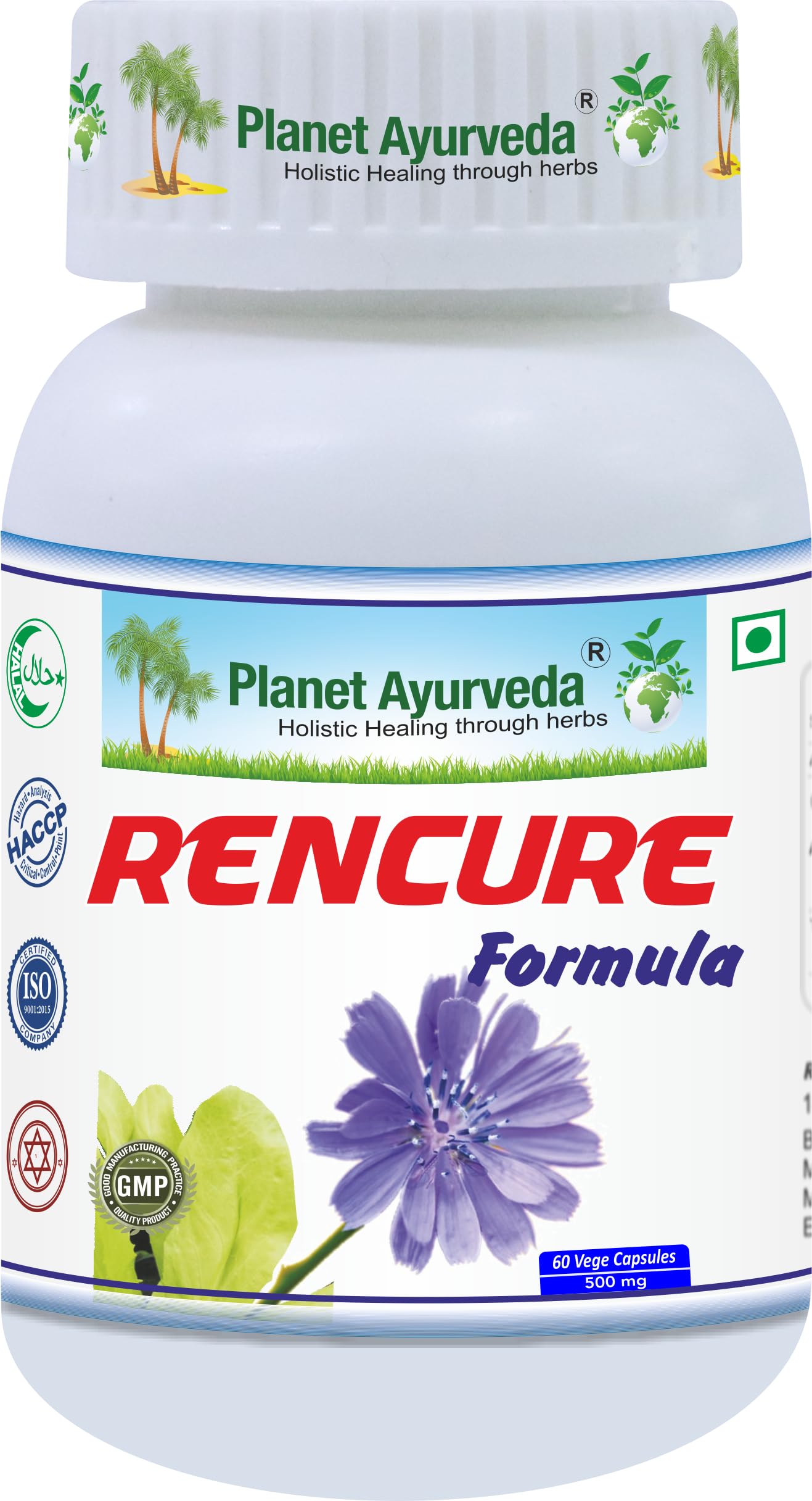 Planet Ayurveda Rencure formula, 60 Capsules, Pack of 1, "Ayurvedic Medicine for