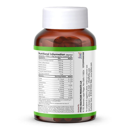 FYTIKA Let It Melt Weight Management Tablets for Men and Women | Herbal Formula with Garcinia Cambogia Green Coffee Triphala Supports Active Lifestyle Energy Balance | 120 Tablets Pack of 2