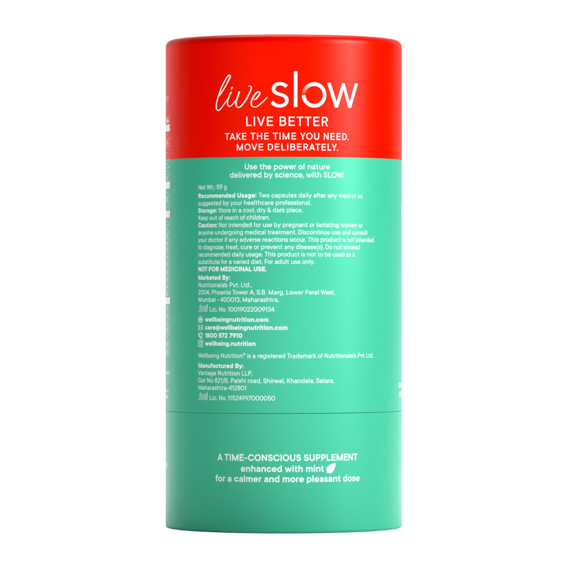 WELLBEING NUTRITION Slow Skin Hair & Nails Supplement For Men & Women|S- image 4