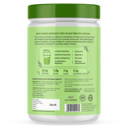 MyFitFuel Advance 100% Plant Protein (4 Plant Proteins, 16 Vitamins & M- image 2