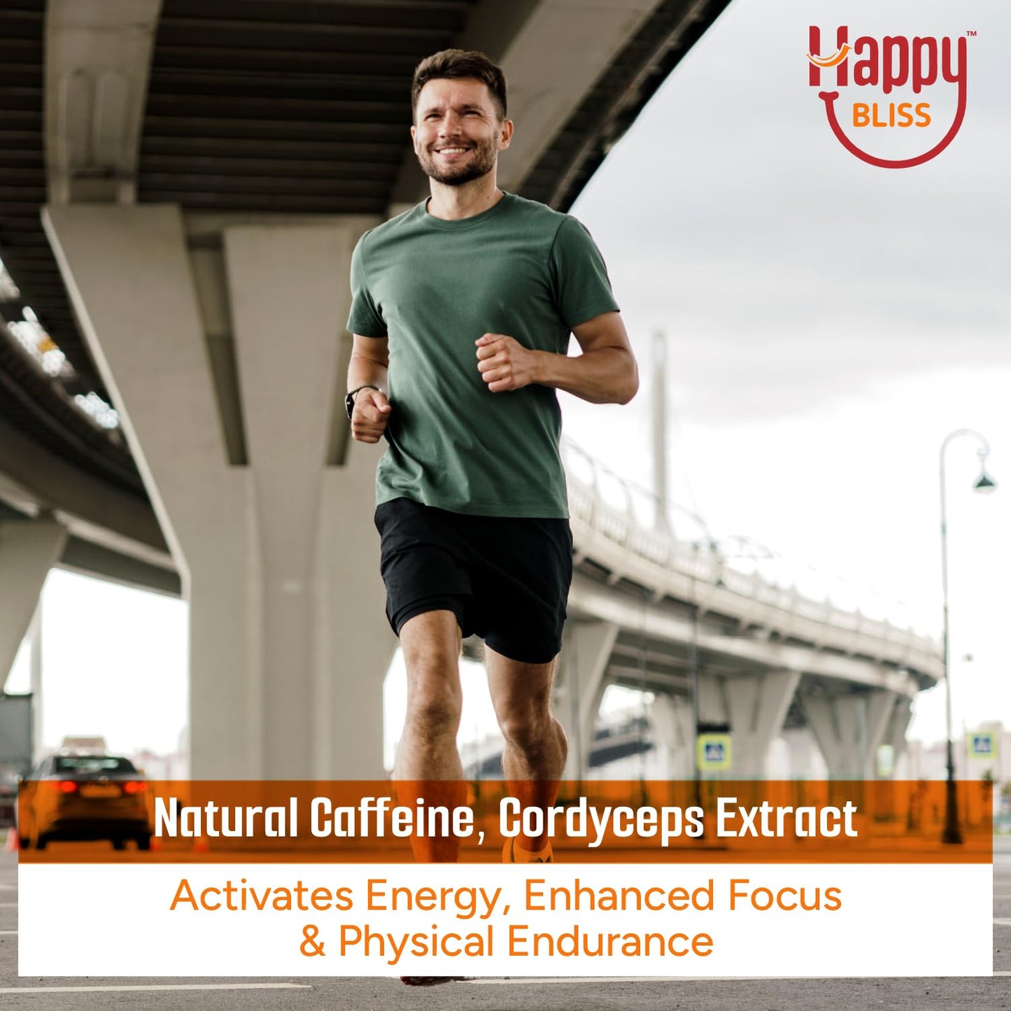 Bliss Welness Happy Bliss : Happiness, Anxiety & Stress Relief Supplement | Natural Support for Calm, Mood, Anti Nervousness & Happy Hormones | Supports Balance of Cortisol, Dopamine, Endorphin, Serotonin & Oxytocin | Magnesium, KSM 66 Ashwagandha : 30 Se