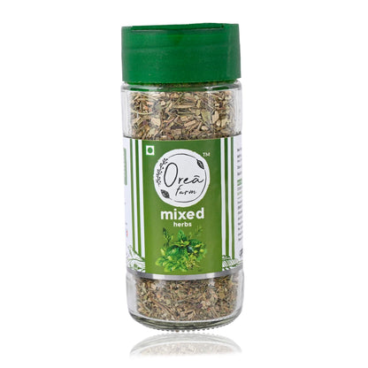 Orea Farm Mixed Herbs 25g. Italian Herb Blend for Pizza, Pasta, Salad, and Garlic Bread & Other Italian Cuisine, 25 Gram