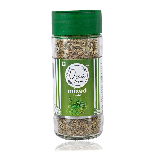 Orea Farm Mixed Herbs 25g. Italian Herb Blend for Pizza, Pasta, Salad, and Garlic Bread & Other Italian Cuisine, 25 Gram