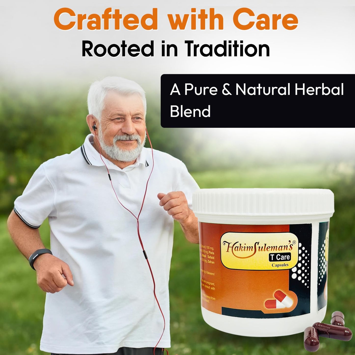 Hakim Suleman's S Care and T Care Capsule Combo Pack | Dual Wellness Support Combo | Everyday Care Value Pack