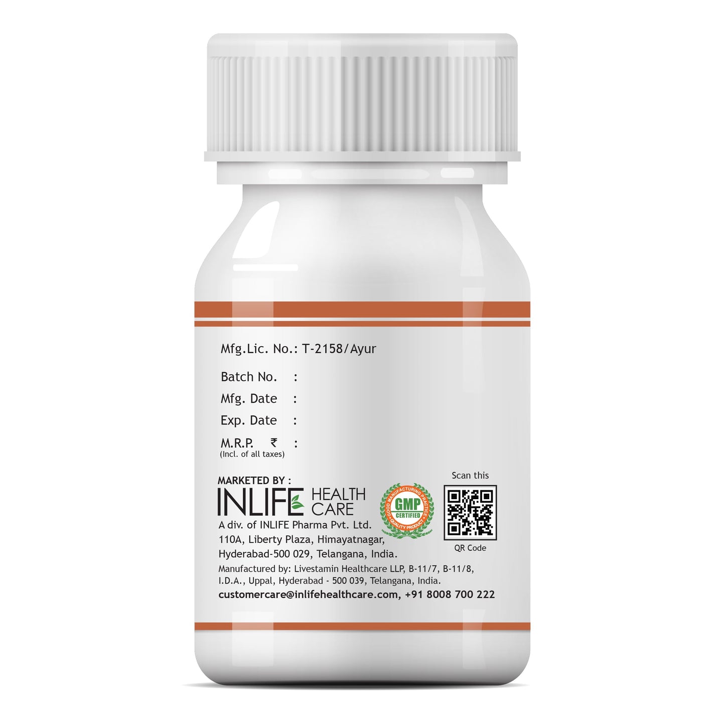 Inlife Arjuna Supplement 500 mg - 60 Vegetarian Capsules- image 6