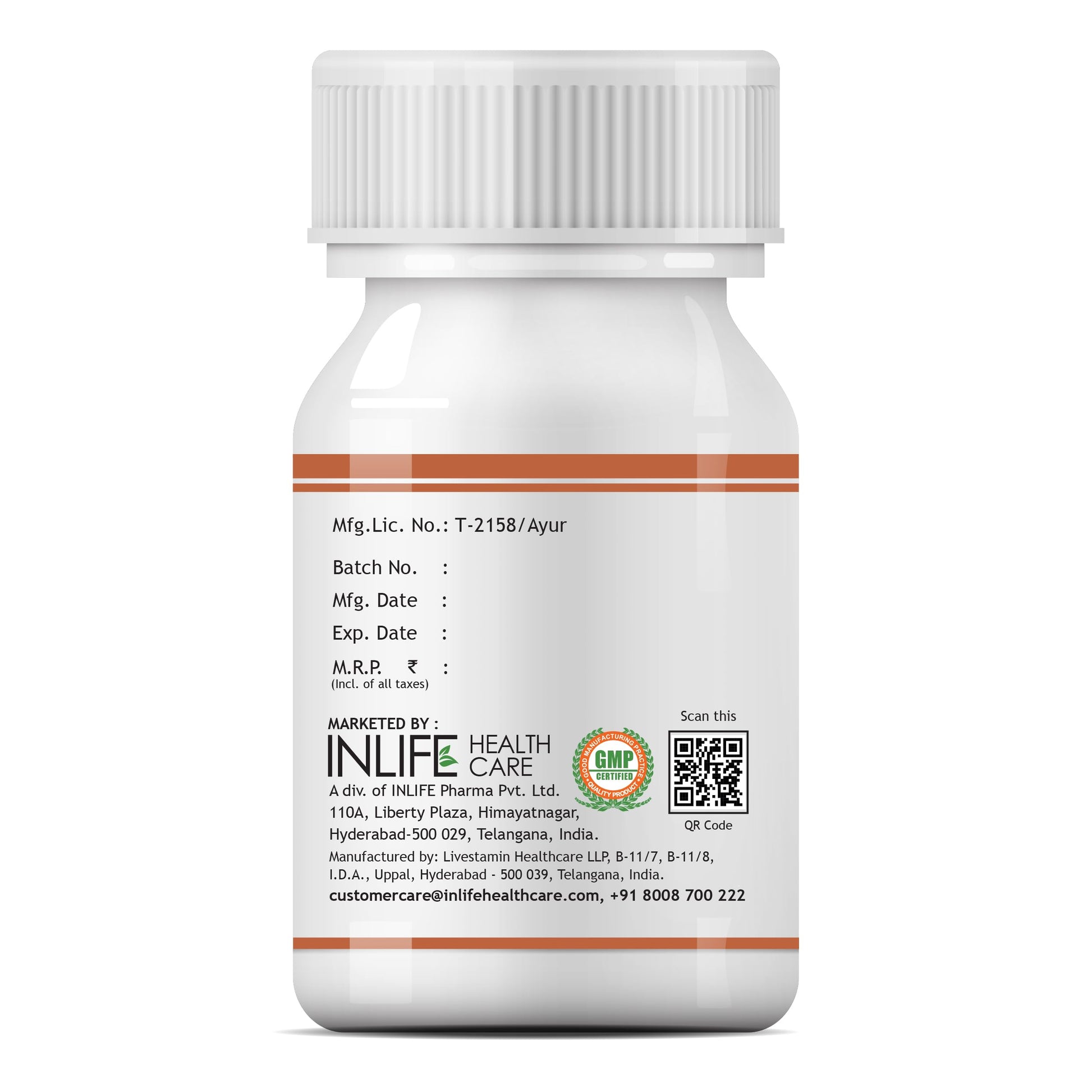 Inlife Arjuna Supplement 500 mg - 60 Vegetarian Capsules- image 6