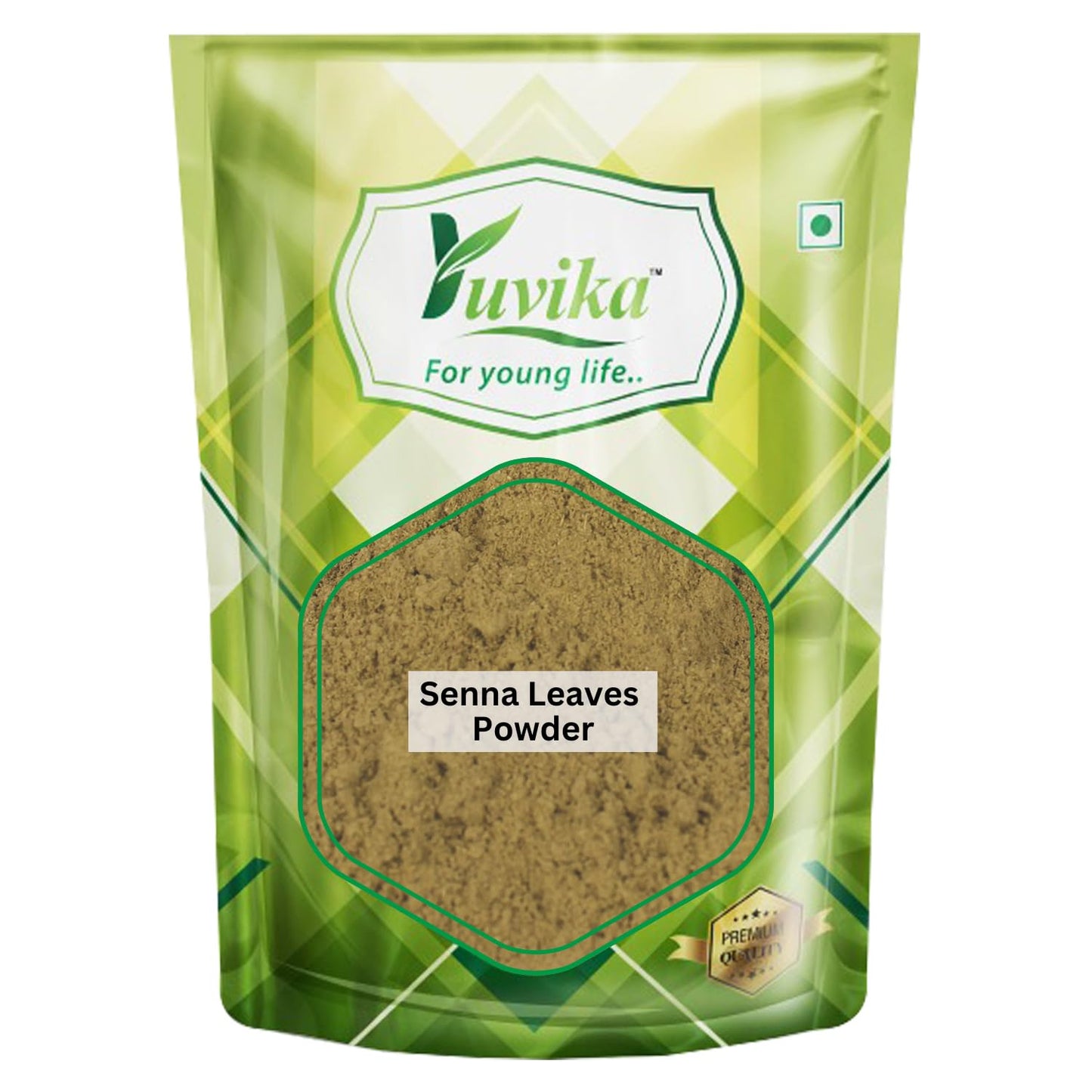 YUVIKA Senna Leaves Powder - Sanay Leaves Powder - Cassia Angustifolia - Senna A