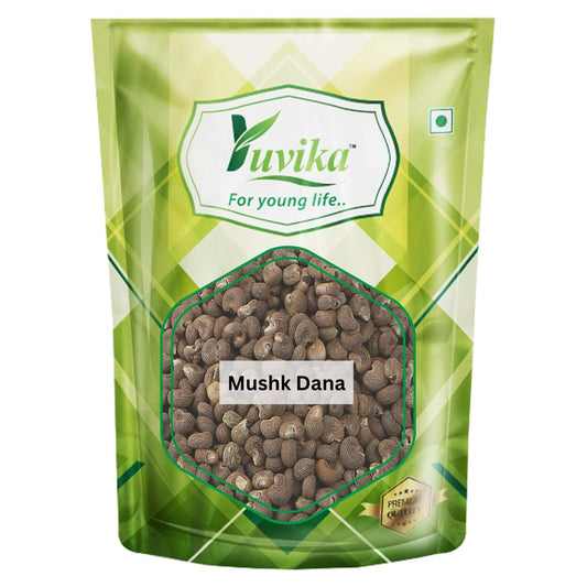 YUVIKA Mushk Dana - Mooshk Dana - Abelmoschus Moschatus - Ambrette Seeds (100 Gr