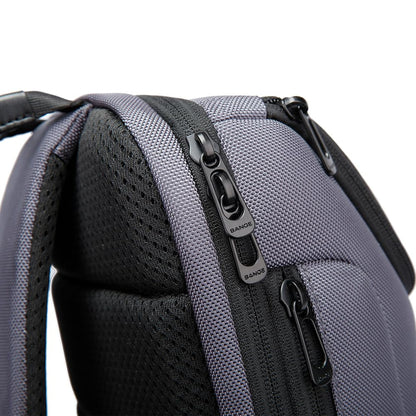 Red Lemon BANGE Anti-Theft Sling Bag – Large Capacity, Water-Resistant Crossbody for Men & Women; Fits 7inch iPad; Ideal for Travel, College, Office, Power Bank, Camera Travel & Daily Use (Grey)