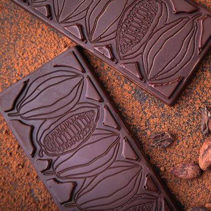 Ambriona 70% Dark Chocolate with Cranberries | Vegan & Gluten Free Dark Chocolate Bar | Sweetened with Coconut Sugar | Low GI | Added Fibre | Gut Friendly | 50 g