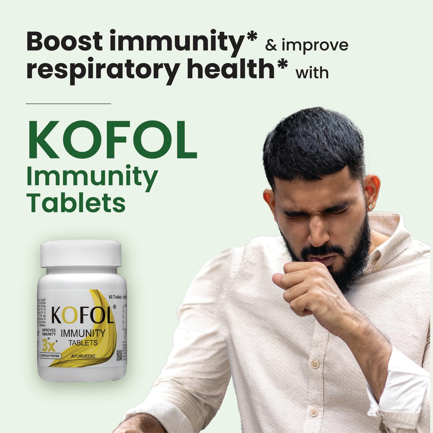 Charak Kofol Immunity Tablets, 60 Tablets With Goodness Of Giloy, Haldi- image 6