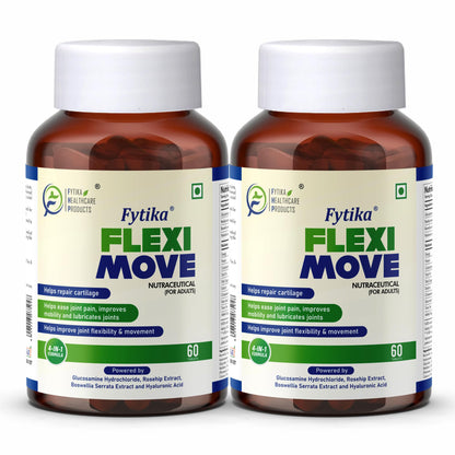 FYTIKA HEALTHCARE PRODUCTS Flexi Move Tablets | Glucosamine, Rosehip Powder extr