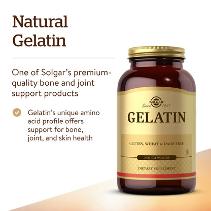 Solgar Gelatin Capsules with Calcium Carbonate, 250 Count- image 5