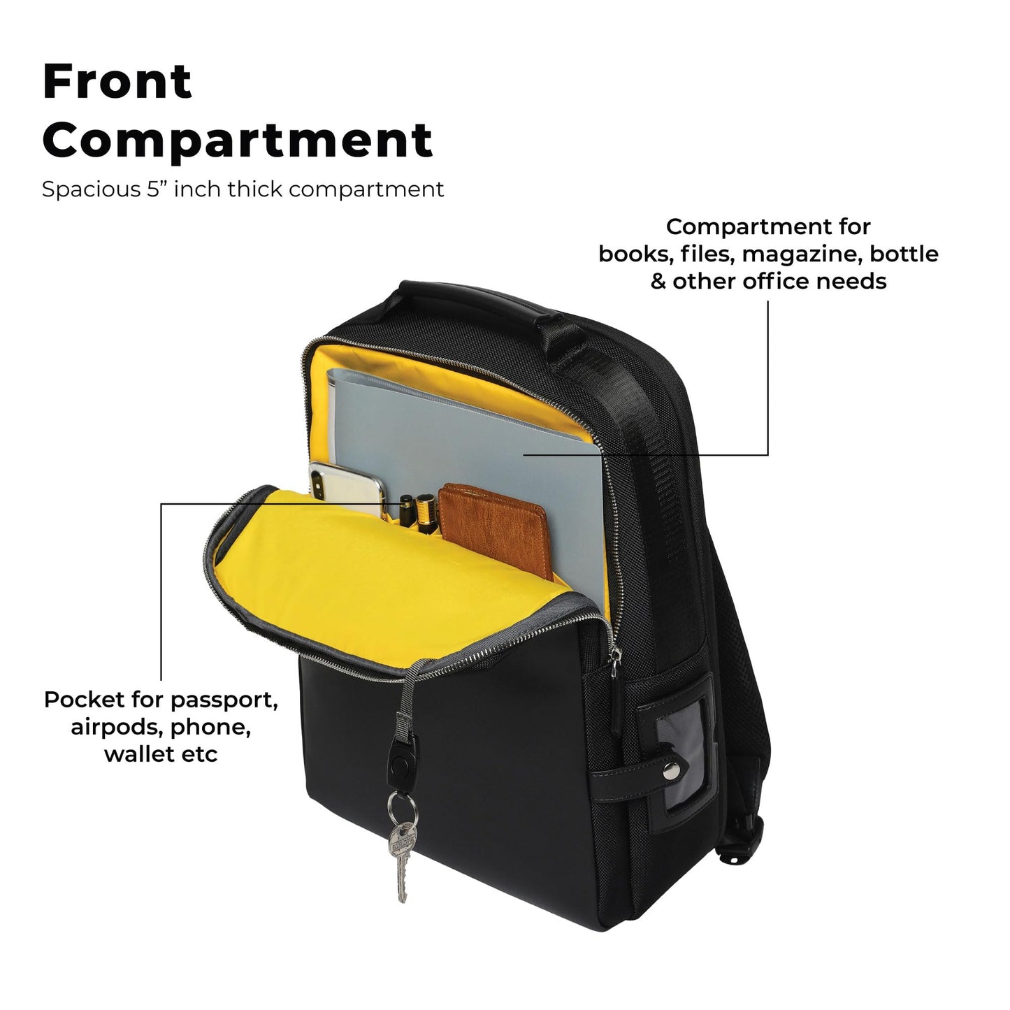 EUME Stratos 23L Laptop bags for Men Office Use | Stylish Backpack Bag- image 6