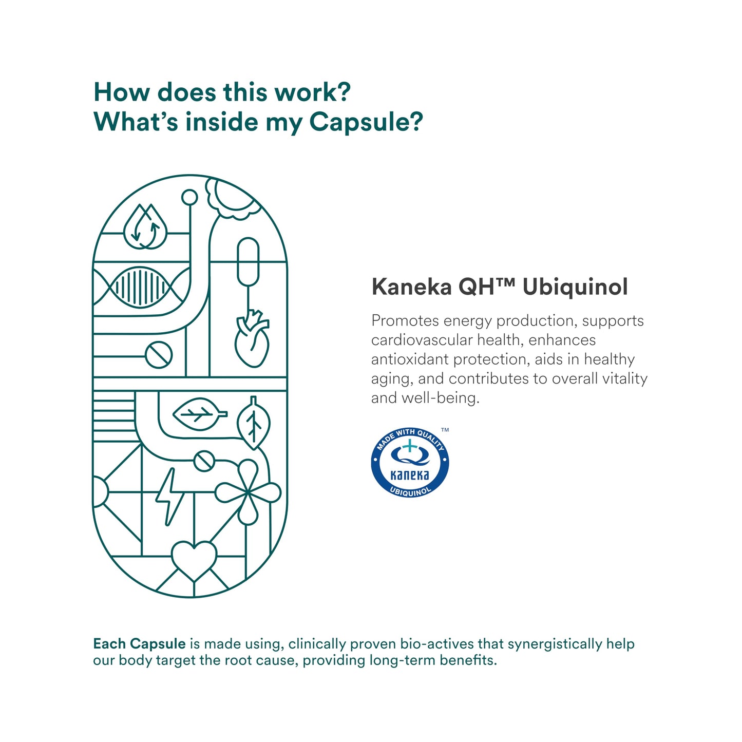 Origins Nutra Kaneka™ Ubiquinol 100mg | Boosts Energy, Supports Heart & Cellular Health | Active CoQ10 for Healthy Aging |GMP Certified | 28 Softgels (Pack of 1)