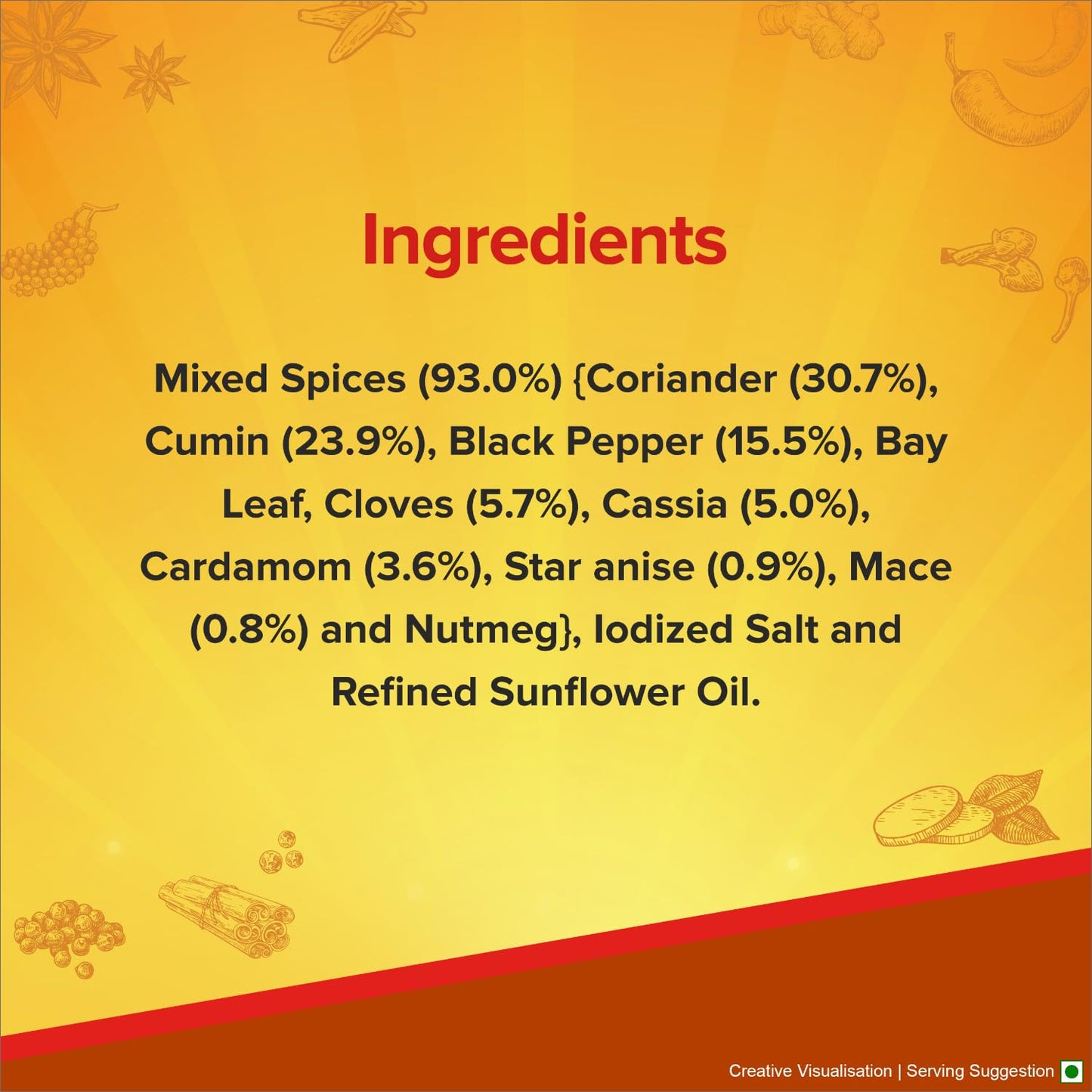 Aashirvaad Shahi Garam Masala, 100g, Blended Spice for Authentic Taste and Colour