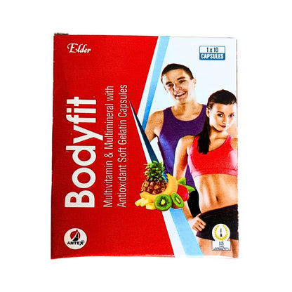 Herbshd Calcijoint Suspension & Bodyfit Capsule | Multivitamin | 200 Ml + 10 Caps