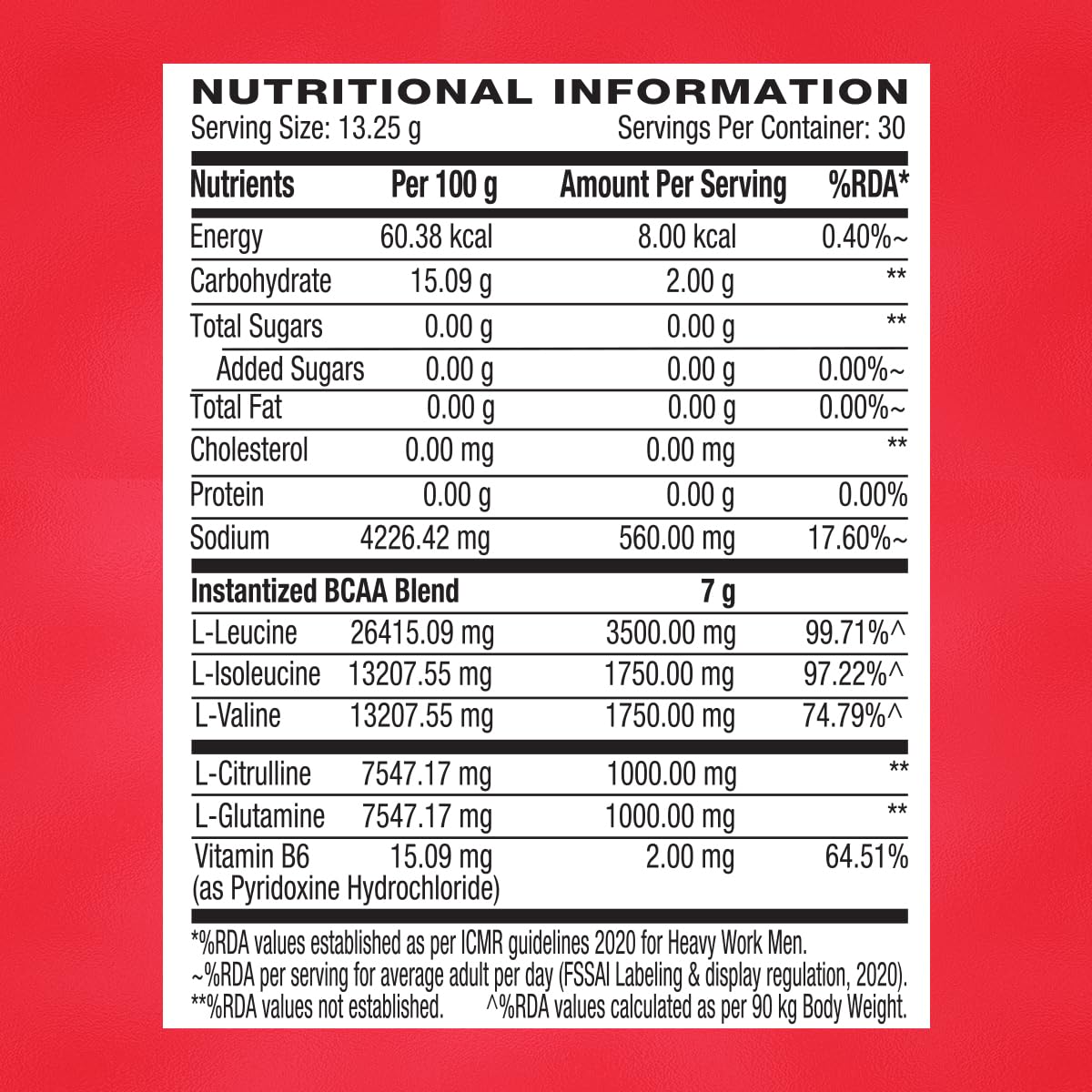 GNC AMP Gold Series BCAA Advanced | 400 gm | 30 Servings | Fastest Musc- image 7