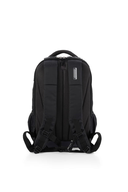 American Tourister Magna Pace | 40 Ltrs | 2 Compartments | Bottle Pocket | Ergonomic Padded Back Panel & Shoulder Straps | Outdoor Laptop Backpack | 1 Year International Warranty | Black