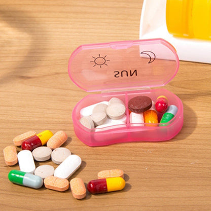LOOM TREE® Weekly Pill Organizer 2 Times A Day For Pills/Vitamin/Fish Oil/Supplements | Health Care | Pill Boxes, Pill Cases