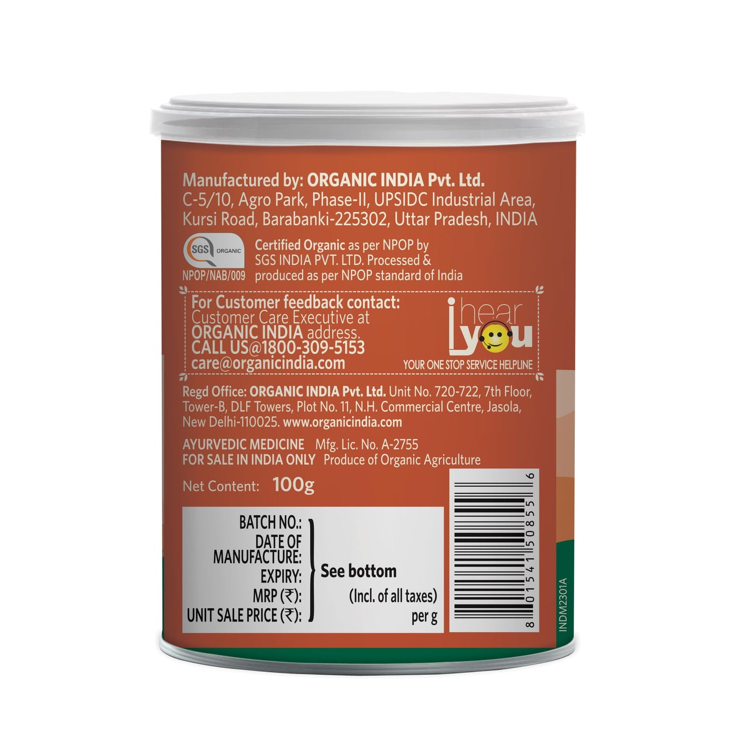 A TATA Product - Organic India Triphala Powder - 100g, Supports Immune- image 3