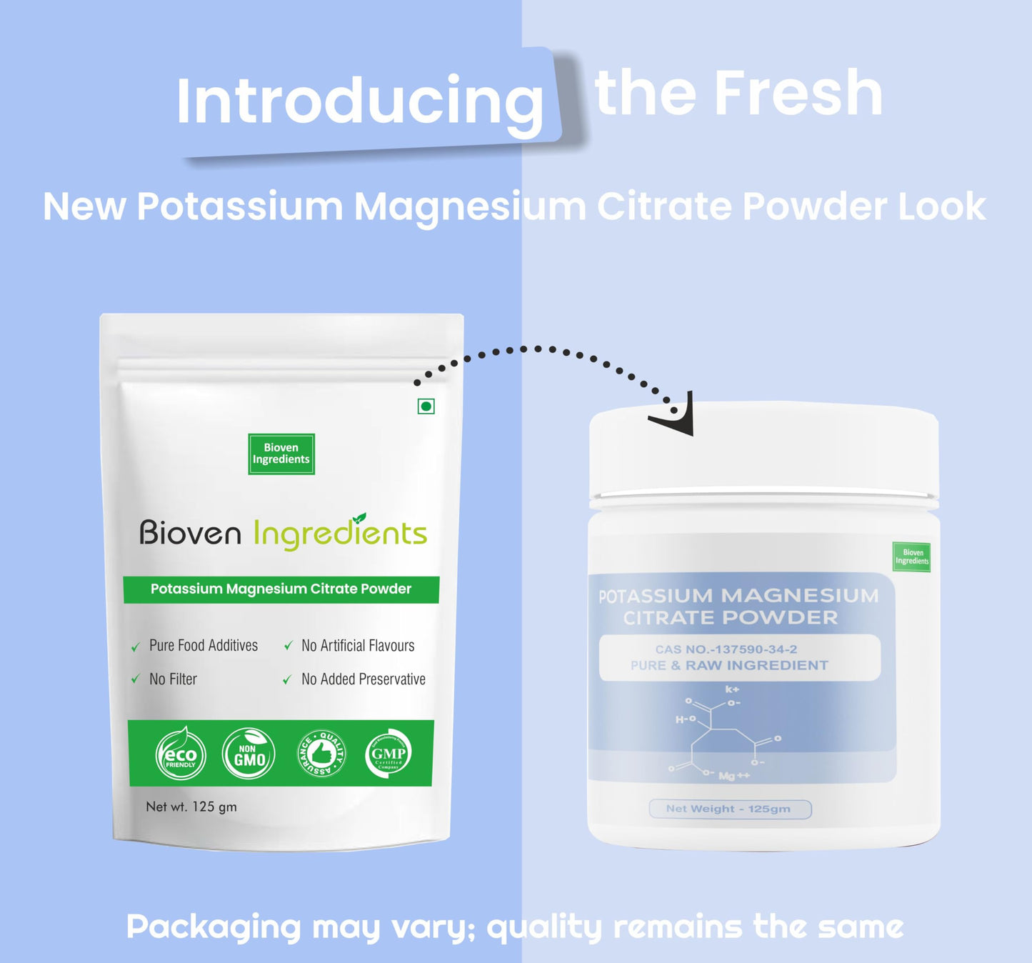 Bioven Ingredients Potassium Magnesium Citrate – 125g