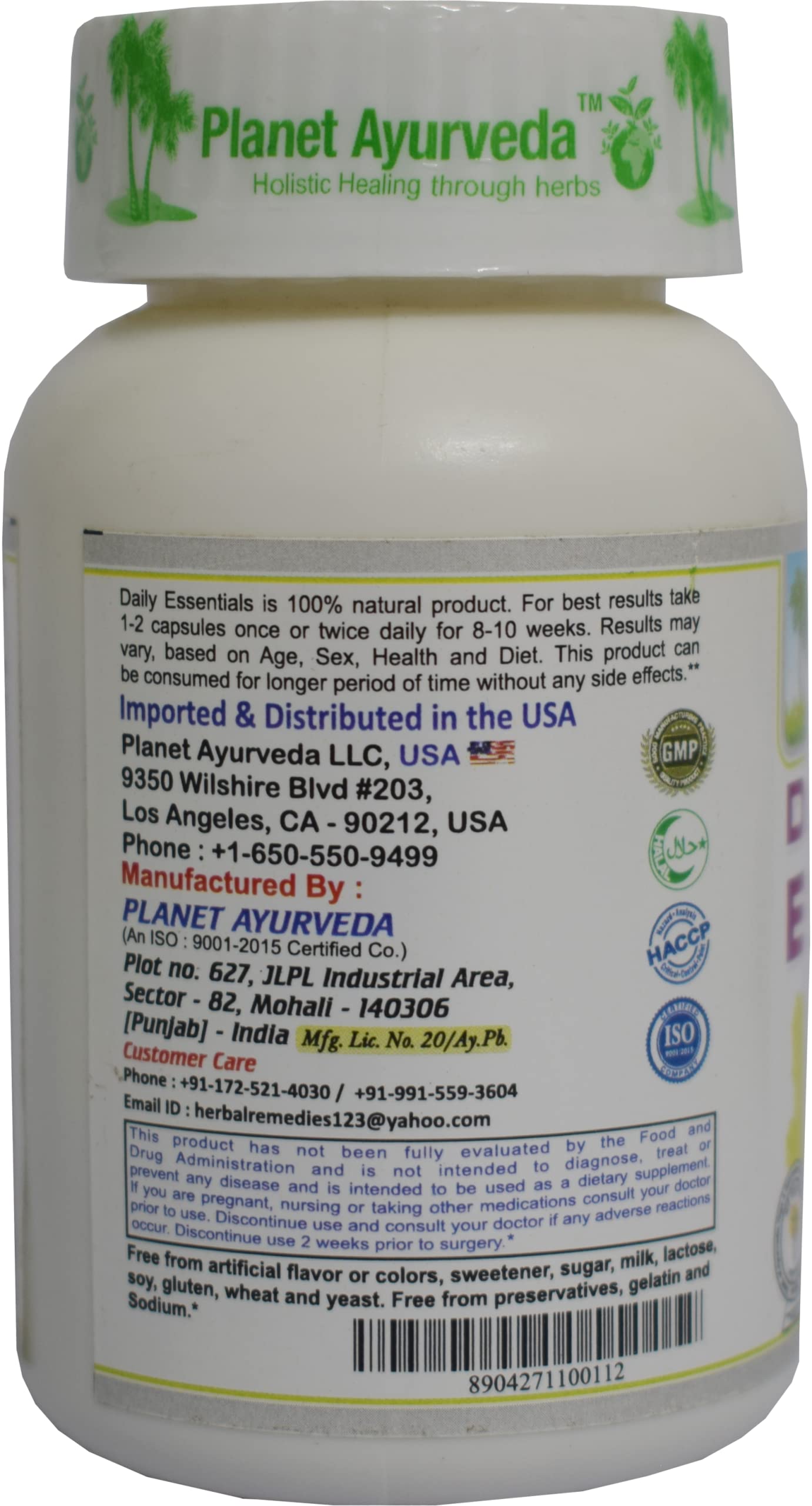 Planet Ayurveda Daily Essentials Capsules Fights Against Illness and Ke- image 3