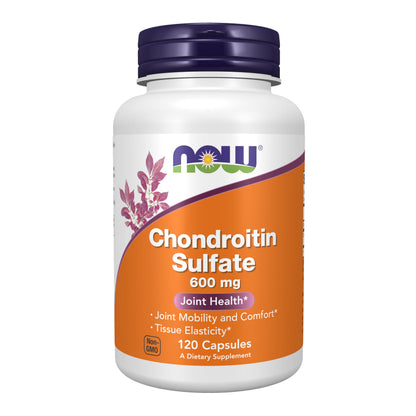 NOW Foods Chondroitin Sulfate 600mg, 120 Capsules