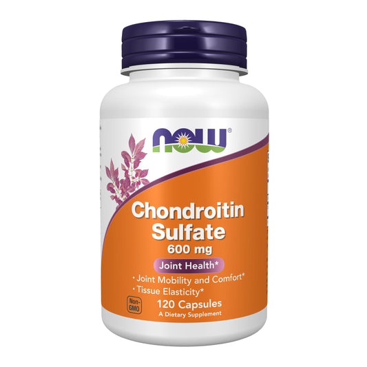 NOW Foods Chondroitin Sulfate 600mg, 120 Capsules