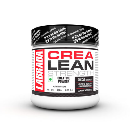 Labrada CreaLean Powder | 3g Creatine Monohydrate,For 83 Servings, 0.55 lbs (250