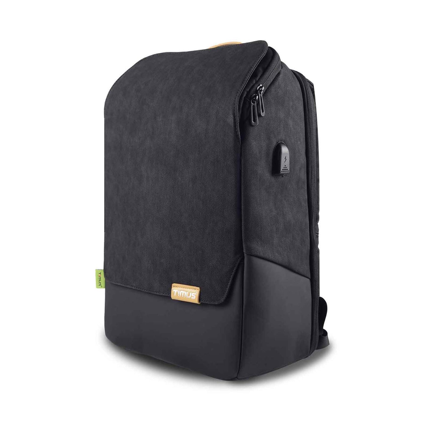 Timus Magnet Business Premium Backpack Waterproof fit 15.6 Inch Laptop Backpack with USB Charging Port | 22 Liters Travel Durable Backpack for Men and Women and Working Professional in Black Color