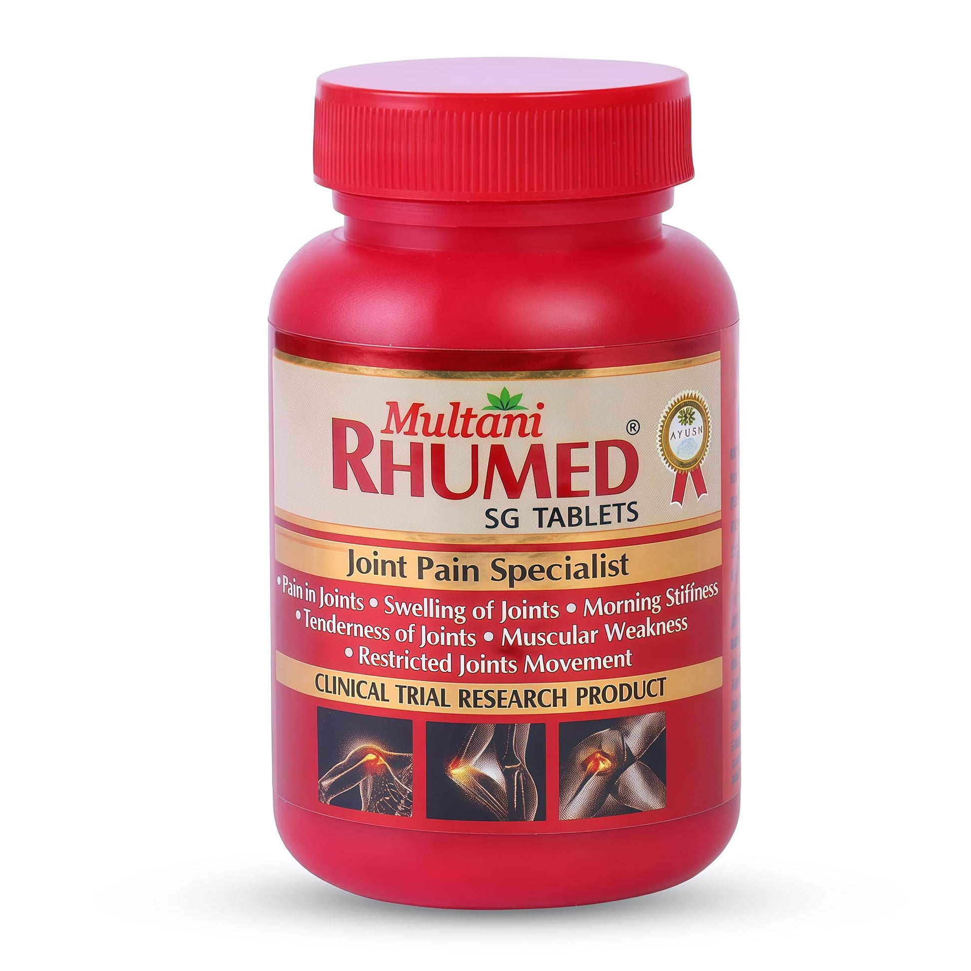 Multani Rhumed SG Tablets - 60 Tablets | Useful In Relief From Pain In Joints, J