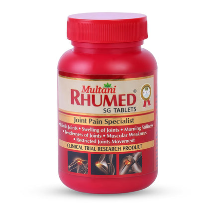 Multani Rhumed SG Tablets - 60 Tablets | Useful In Relief From Pain In Joints, J