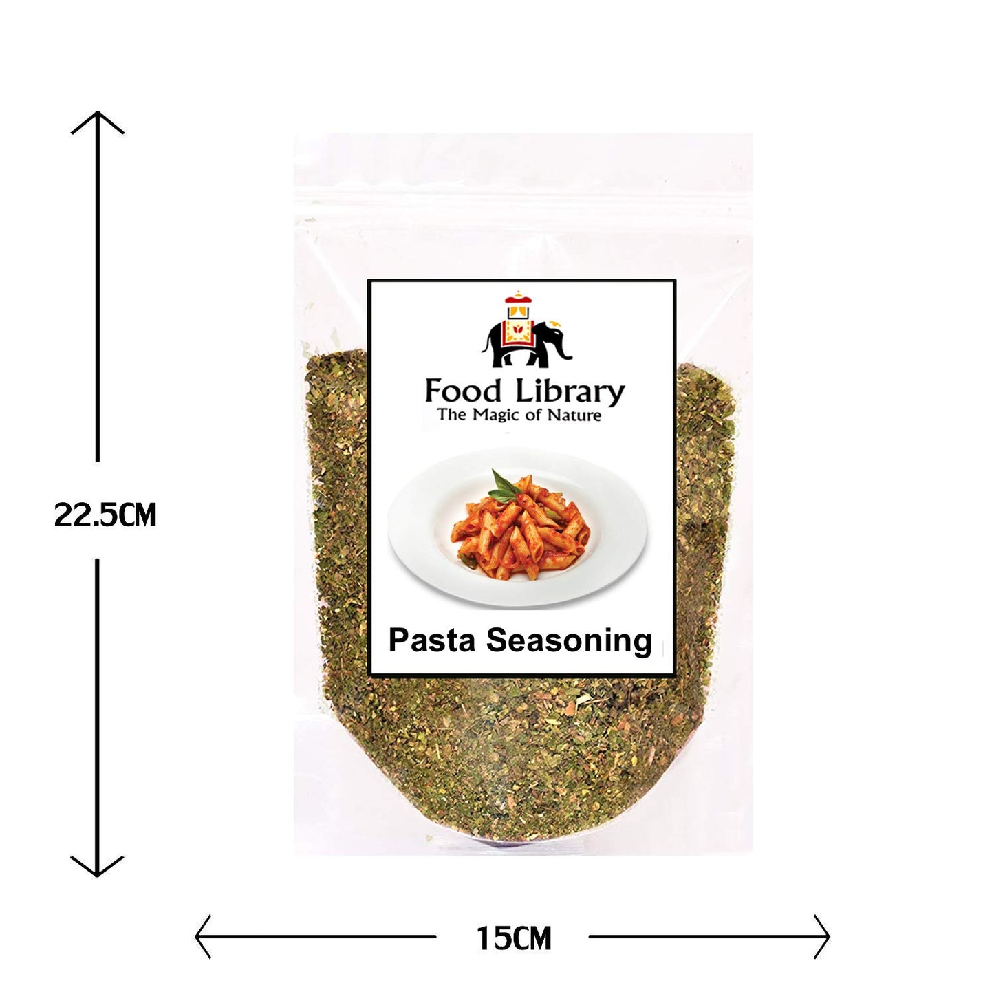 Food Library The Magic of Nature Italian Pasta Seasoning - Mix Herbs, 200g