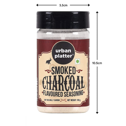 Urban Platter Smoked Charcoal Seasoning, 100g (Add Smoky flavour to dishes instantly!)