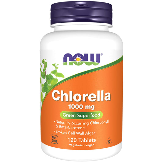 NOW Foods, Chlorella, 1000 mg, 120 Tablets