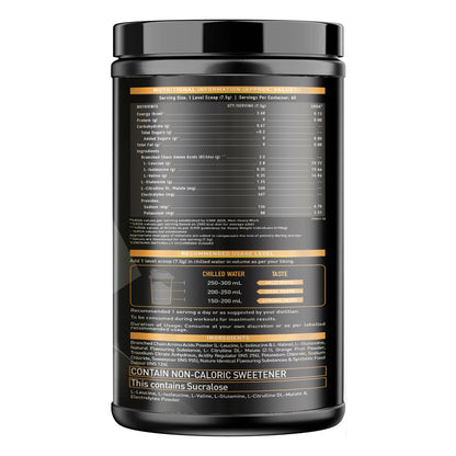 MuscleBlaze Bcaa Gold 8:1:1 Powder (Fruit Punch, 450G, 30 Servings) | W- image 7