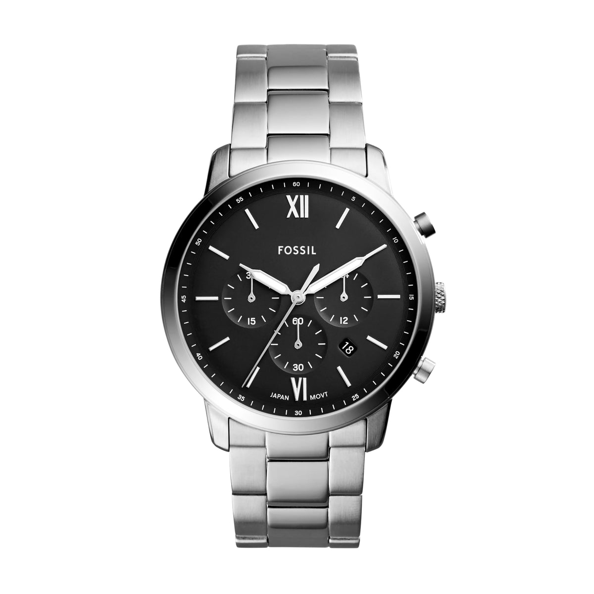 Fossil Analog Black Dial Men's Watch-FS5384