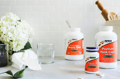 Now Psyllium Husk 500mg 500cap- image 4