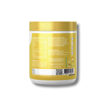 Muscle Blast Marine Collagen Peptide Powder with Glucosamine, Hyaluronic Acid & Vitamin C, Supports Joint, Skin, Hair & Bone Health, 10g Collagen per Serving, 20 Servings (250g) (Pink Guava)