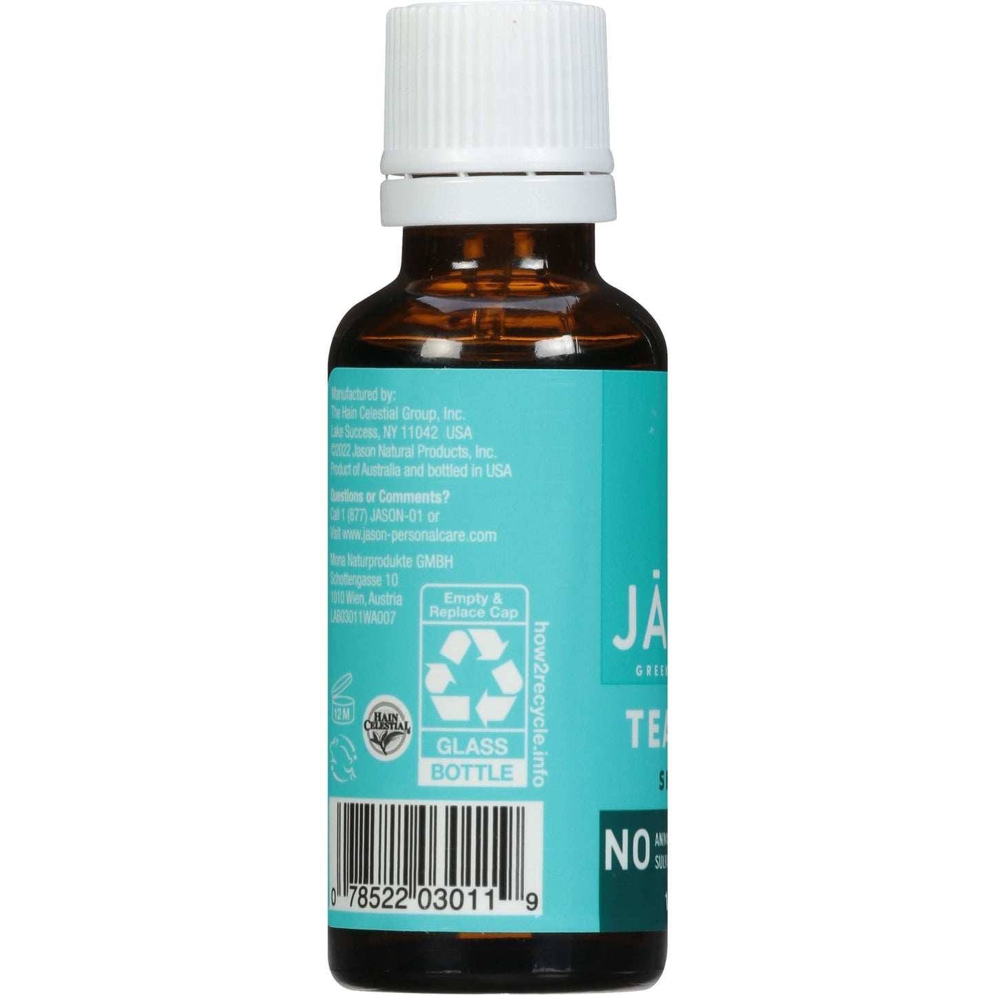 Jason Natural Tea Tree Oil 100% Pure - 1 Oz - Liquid