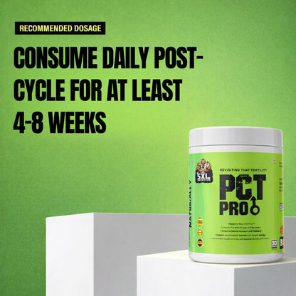 The 5XL Nutrition PCT Pro 300g Powder | Advanced Post Workout Recovery Formula | Supports Muscle Recovery, Strength & Hormonal Balance