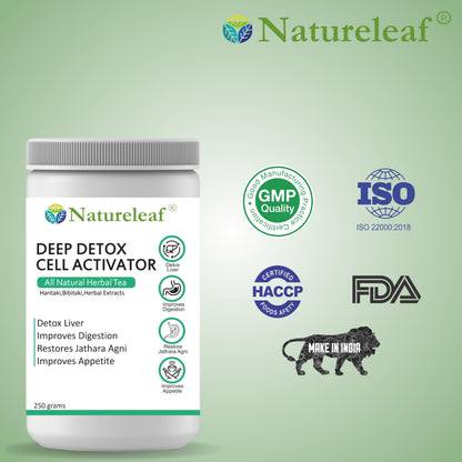 Deep Detox Cell Activator – All Natural Herbal Tea, 250g