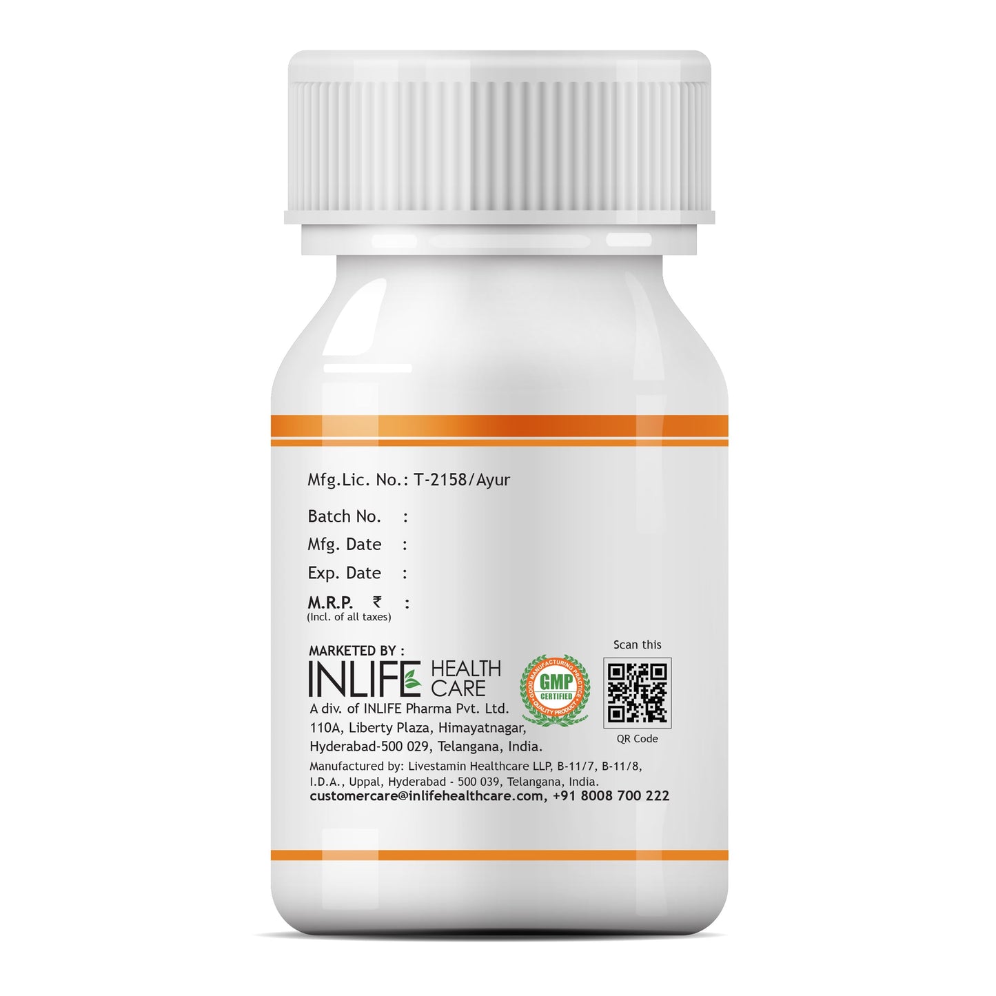 INLIFE Curcumin C3 Complex (95% Curcuminoids) 500 mg Turmeric with BioP- image 4