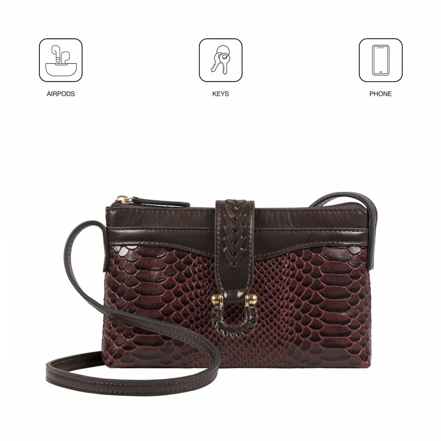 Hidesign Women's Leather Sling Wallet