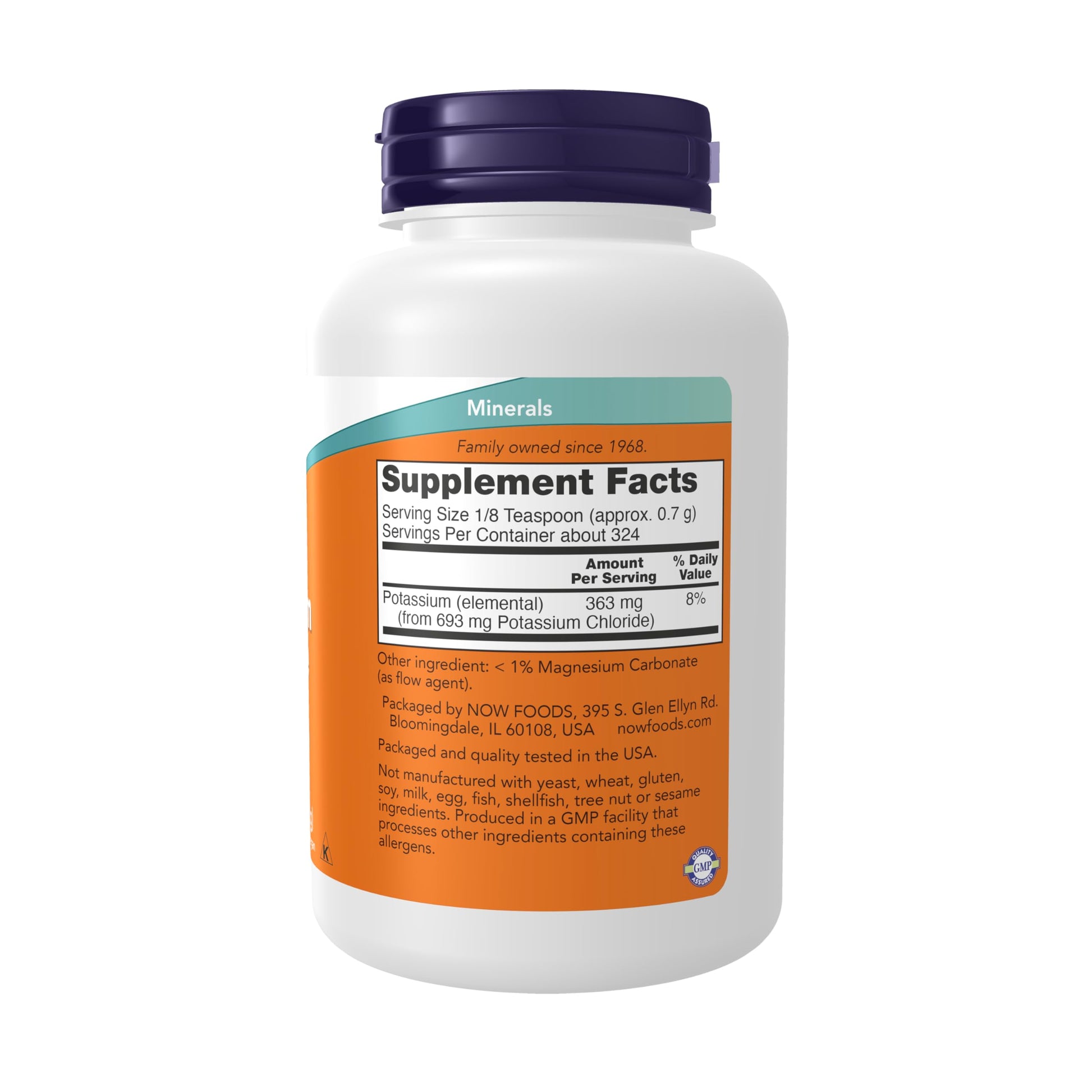 NOW Foods - Potassium Chloride Pwd 8 ounce- image 8