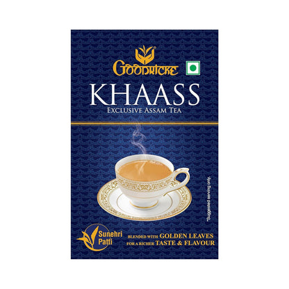 Goodricke Khaass 100% Assam Tea 250g | CTC Loose Leaf Black Tea | Strong Kadak Milk Chai | Golden Leaves Blend | Rich Flavor & Aroma