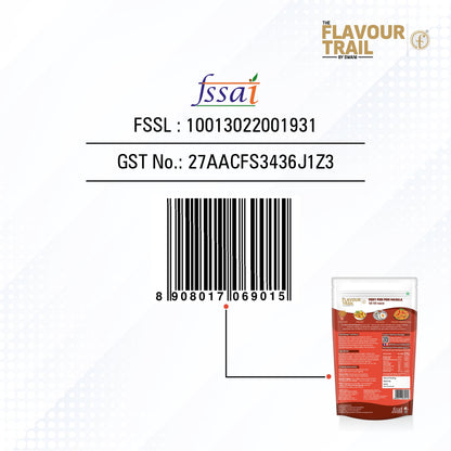 The Flavour Trail by Swani Fiery Peri Peri Masala/Piri Piri Masala/Multipurpose Seasoning - Pack Of 2, Organically Farmed | Hygienically Processed | Pesticide-Free "